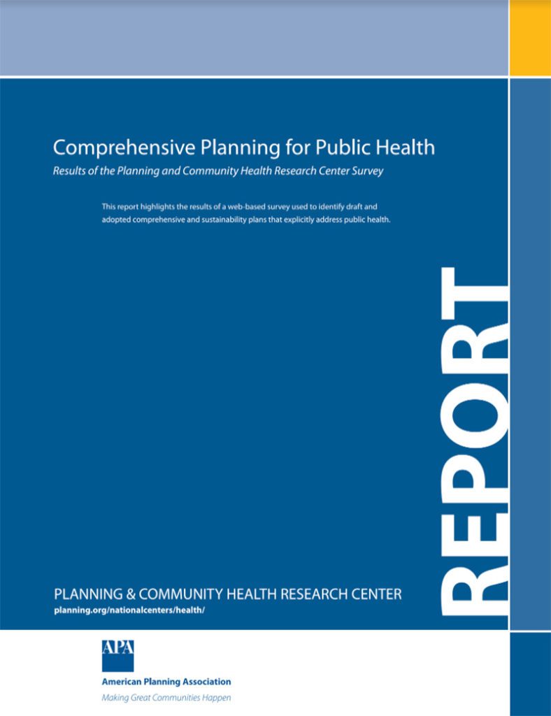 Comprehensive Planning for Public Health