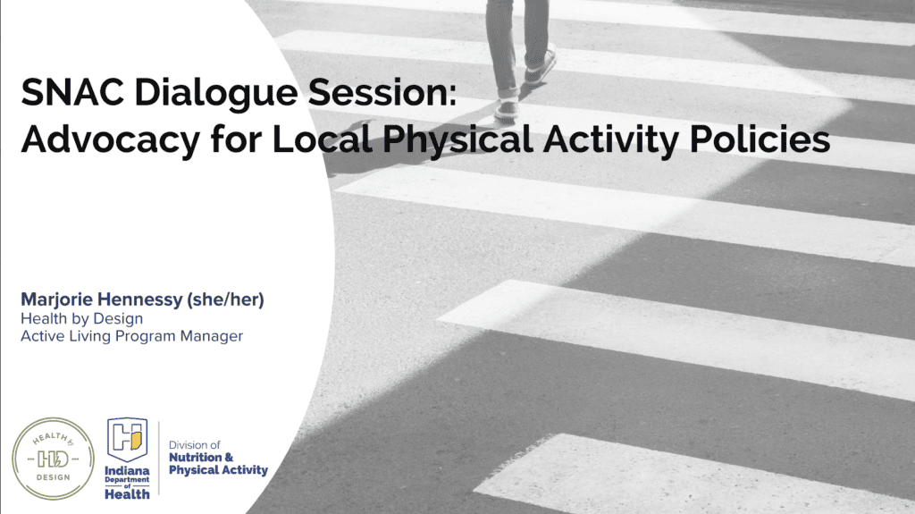 Advocacy for Local Physical Activity Policies