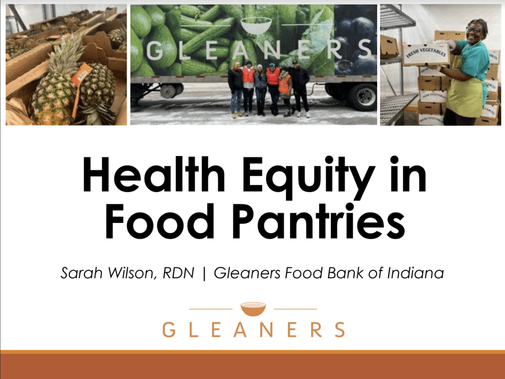 Health Equity in Food Pantries