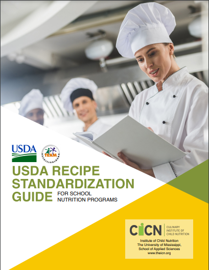 USDA Recipe Standardization Guide for School<br>Nutrition Programs